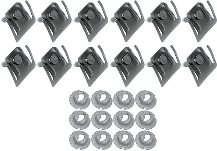 1963 Impala / Full Size Rear Corner Moldings Clip Set