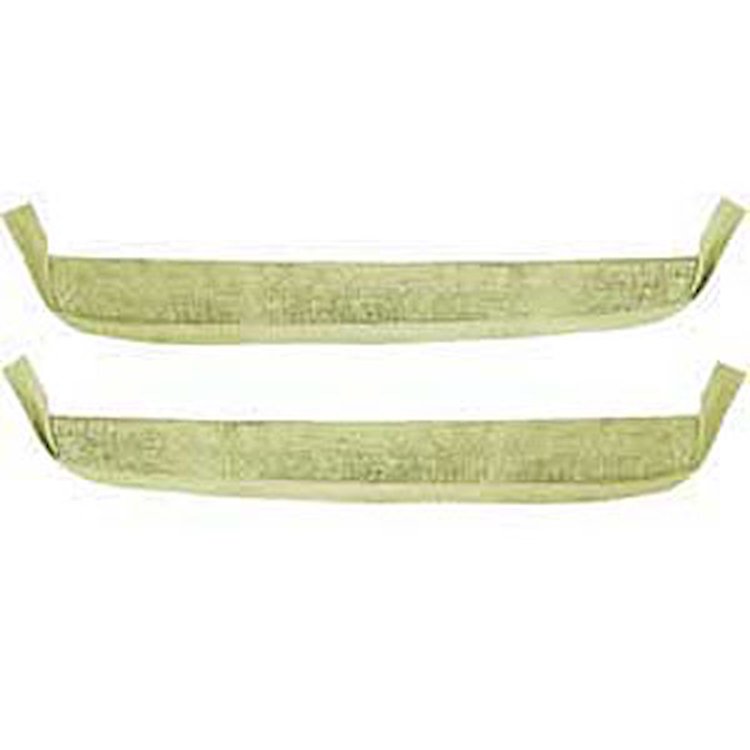500009 1968 F-Body Door Panel; Loop Carpet; Ivy Gold
