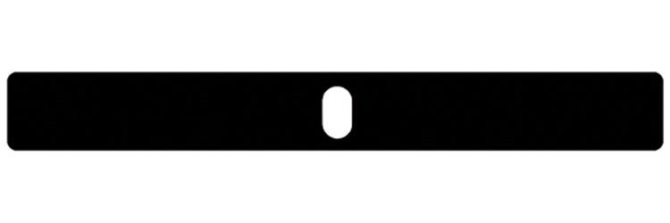 Gearshift Slider Plate for 1969-1981 GM F-Body Models [Black]