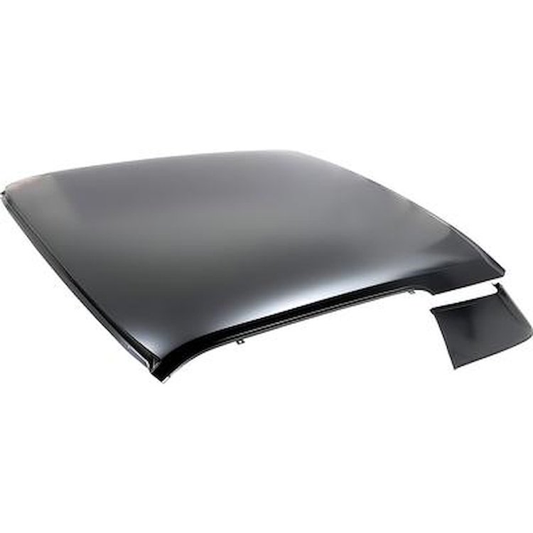 50202D Roof Panel-1964-66 Mustang; Coupe; with Separate Sail Panels; EDP Coated