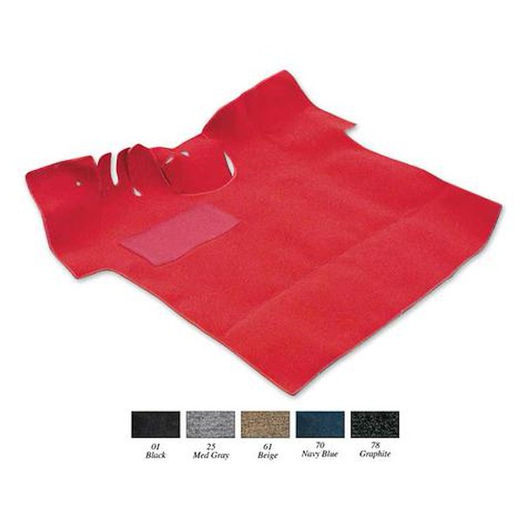 5081425 1999-05 Truck; Cutpile Carpet; Medium Gray