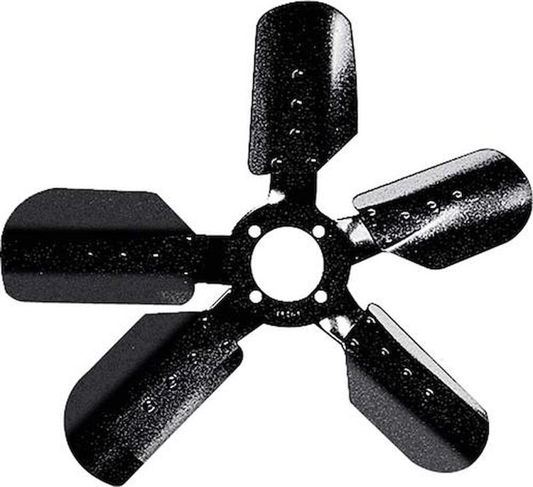 51800 1961-68 Chevrolet, Fan Blade, 5 Blade, 17" w/ 3" Mount , Non-Date Coded, Service Replacement