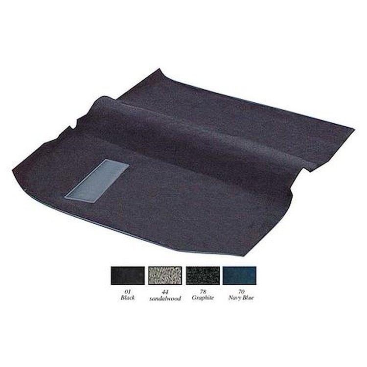 5202901 2000-04 Tahoe/Yukon; Cutpile Carpet; Complete Set; Black