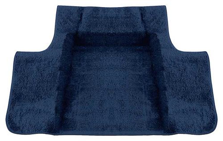52084566 1962-67 Chevrolet Chevy II Nova, All Body Styles, Molded Trunk Area Carpet; Kit,; Loop, Midnight Blue