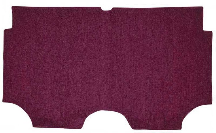 52087115 1-Piece Loop Trunk Carpet 1966-67 Impala/Full Size Hardtop Maroon