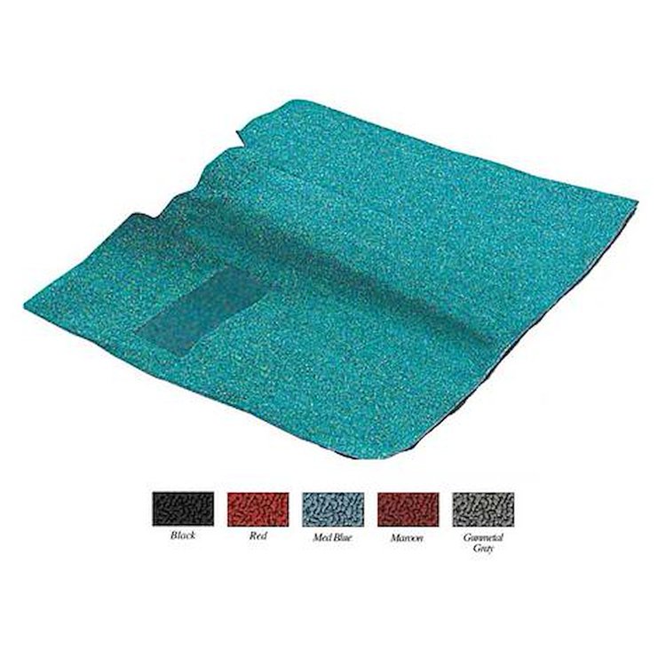 5300418 1960-66 GM Truck 2WD Column Shift; Loop Carpet; Medium Saddle
