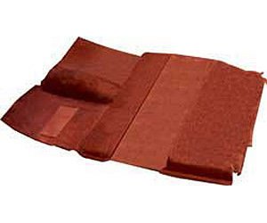 53022254 1975-80 GM Truck 4 Door Crew Cab 2WD Floor Shift & 4WD; Cutpile Carpet; Carmine