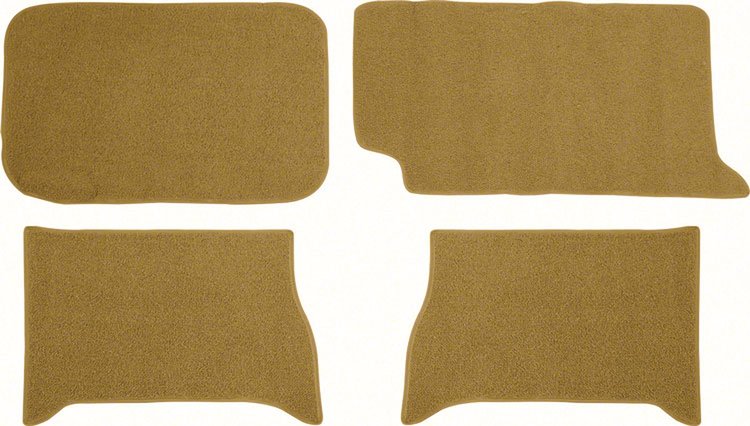 1961-64 FULLSIZE HARDTOP LOOP TRUNK CARPET GOLD