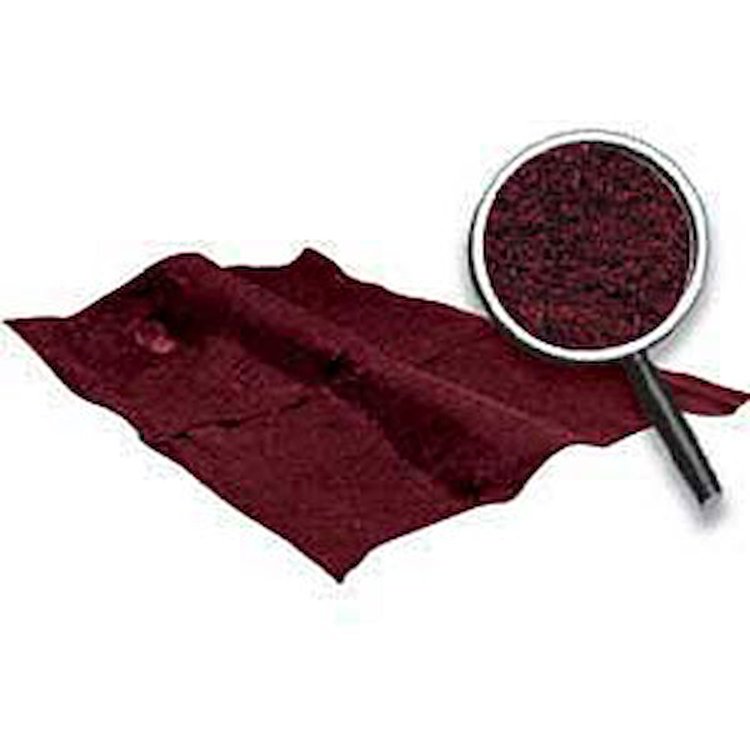1974-76 FULLSIZE OER CUTPILE CARPET MAROON