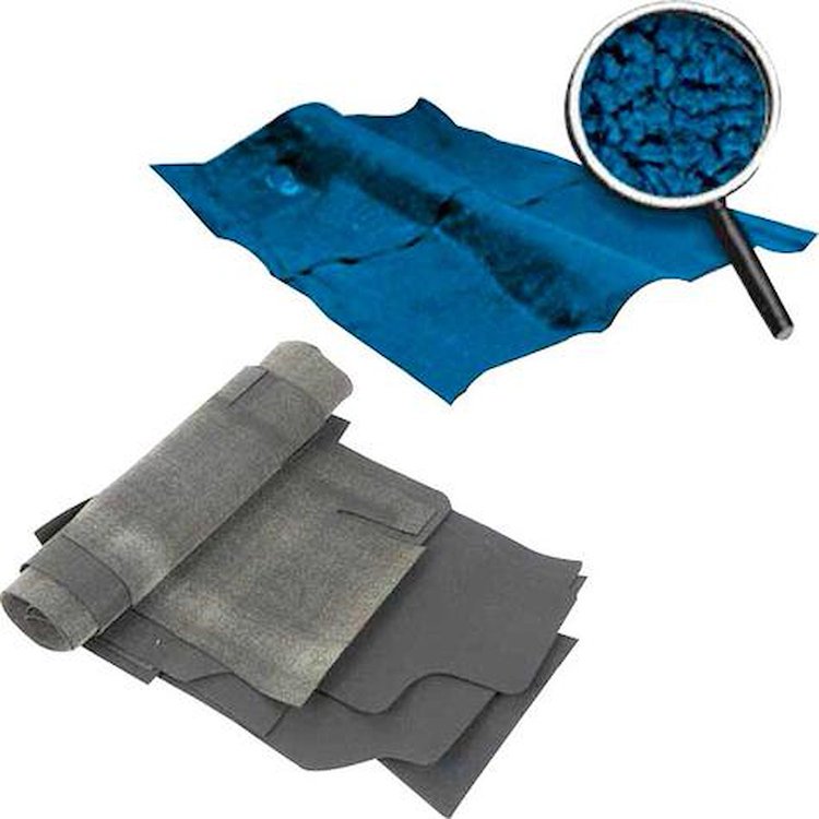 53146604 1968-73 Nova, Ventura, Molded Carpet & Underlay Kit, w/ Console, 2/4 Door,; Loop, Bright Blue
