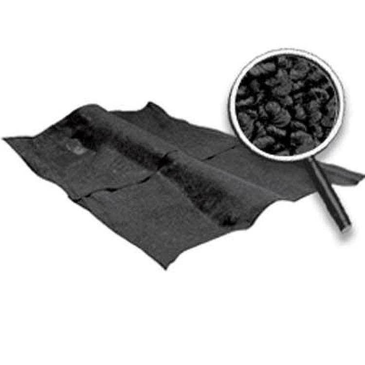 53149601 1968-73 Chevy II, Nova, Molded Carpet & Underlay Kit,; Loop, 2/4 Door, w/o Console,; Black