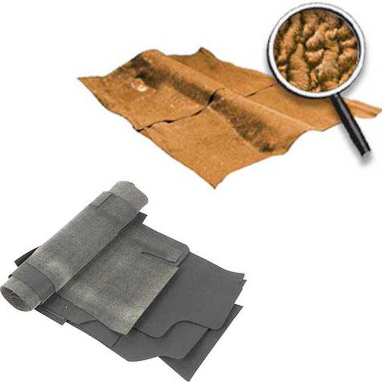 53149617 1968-73 Chevy II, Nova, Molded Carpet & Underlay Kit,; Loop, 2/4 Door, w/o Console, Light Saddle