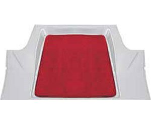 1962-67 Chevy II / Nova Superior Red Trunk Well Carpet