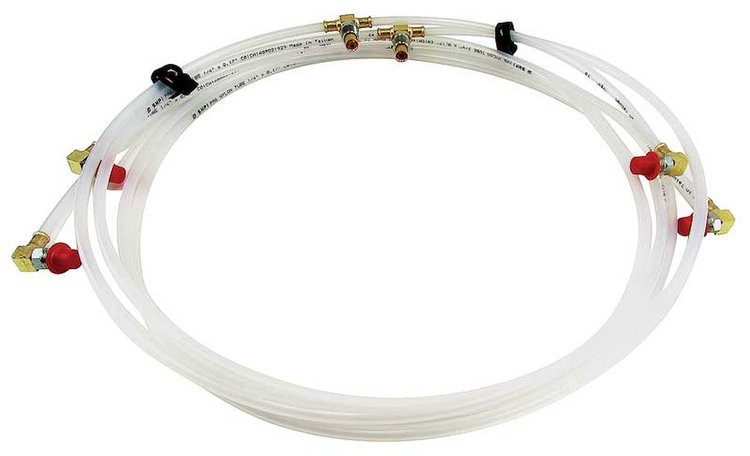 53456E Convertible Top Hose Set 1994-2004 Mustang; With Power Top; Upper And Lower; Made in the USA