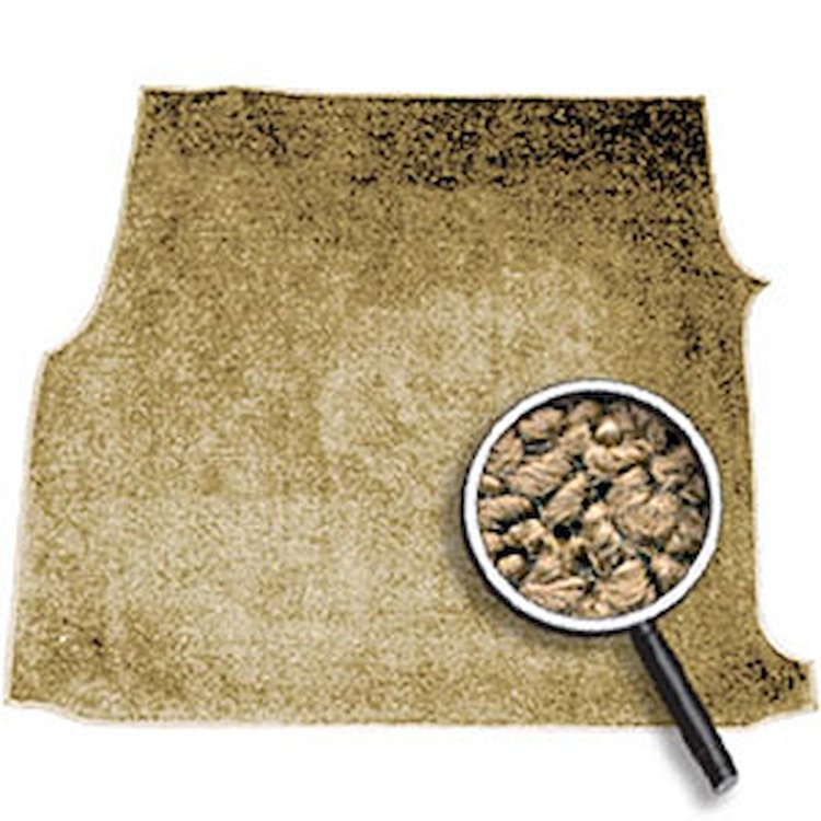 53700565 1962-67 Chevy II/Nova Station Wagon, Cargo Area Carpet;, Beige