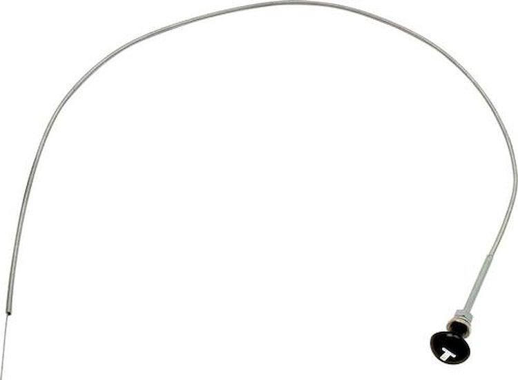 549700T 1954-55 Chevrolet/GMC Truck; Throttle Cable; With Black Knob