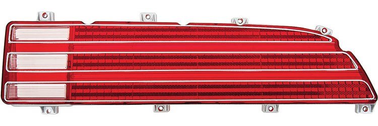 Tail Lamp Lens for 1974-1978 Pontiac Firebird [Right/Passenger Side]