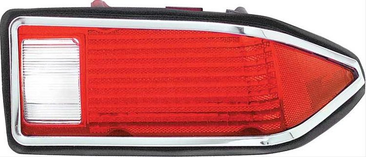 1974-77 Camaro Tail Light Lens With Back-Up Lens - RH