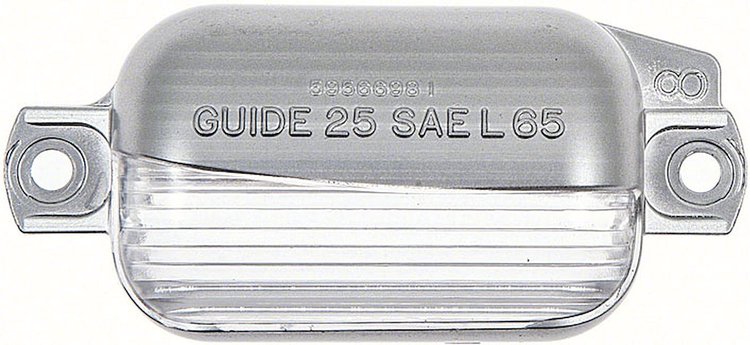 1969-73 Pontiac License Lamp Lens