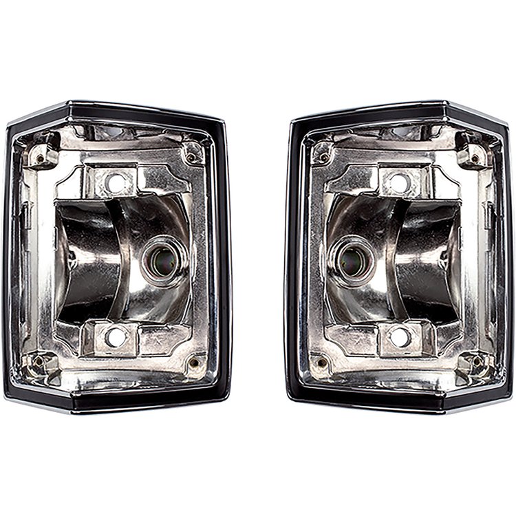 5961651P Tail Lamp Bezel Set for 1968-1969 Chevy El Camino, Chevelle Station Wagon