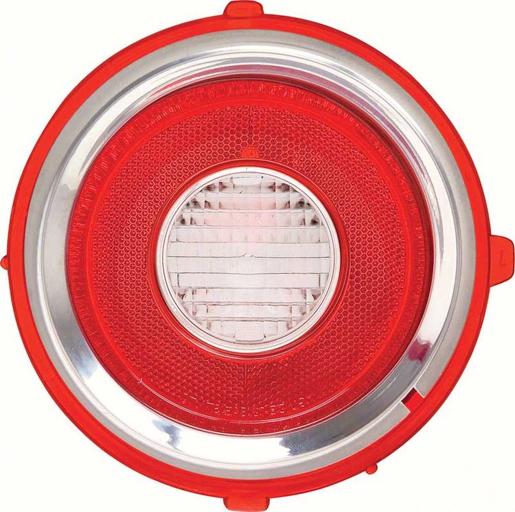 5964523 Standard Back Up Lens 1972-73 Camaro; Drivers Side