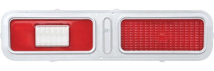 Standard Tail Lamp Lens 1973-1974 Chevy Nova - Right
