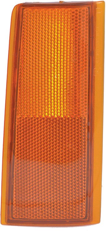 1988-07 GM Truck without Chrome Grill Front Side Marker Lamp; RH