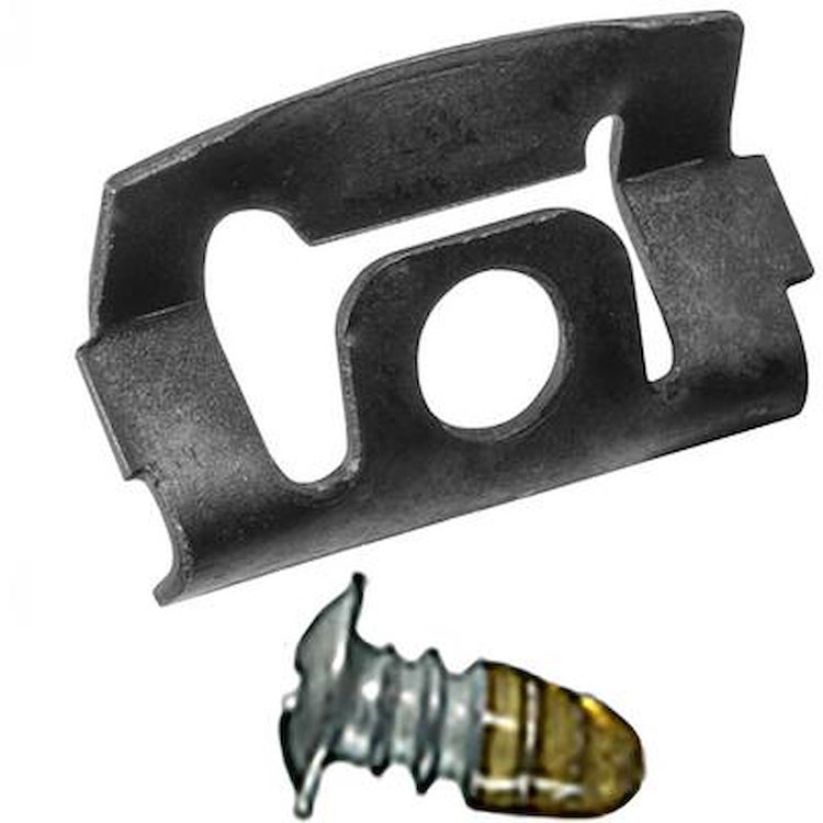 6002615 Windshield, Rear Window Molding Clip; 1968-76 Dodge, Plymouth A-Body Except Barracuda; Individual Clip with Screw
