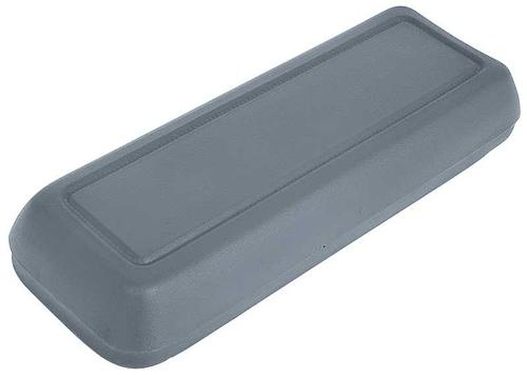 6024025 1979-86 Ford Mustang, Console Lid/Arm Rest Pad, Light Gray