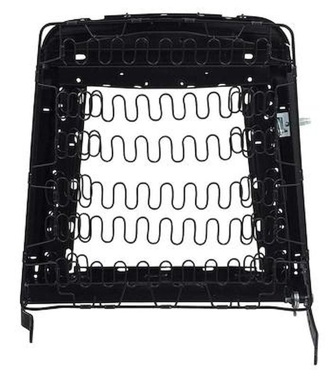61310H Bucket Seat Back Frame 1969 Mustang, Cougar; With Headrest Mount Hole; Drivers Side