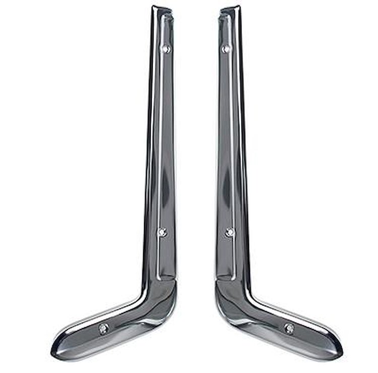 61616CR Bucket Seat Side Moldings 1964-66 Mustang
