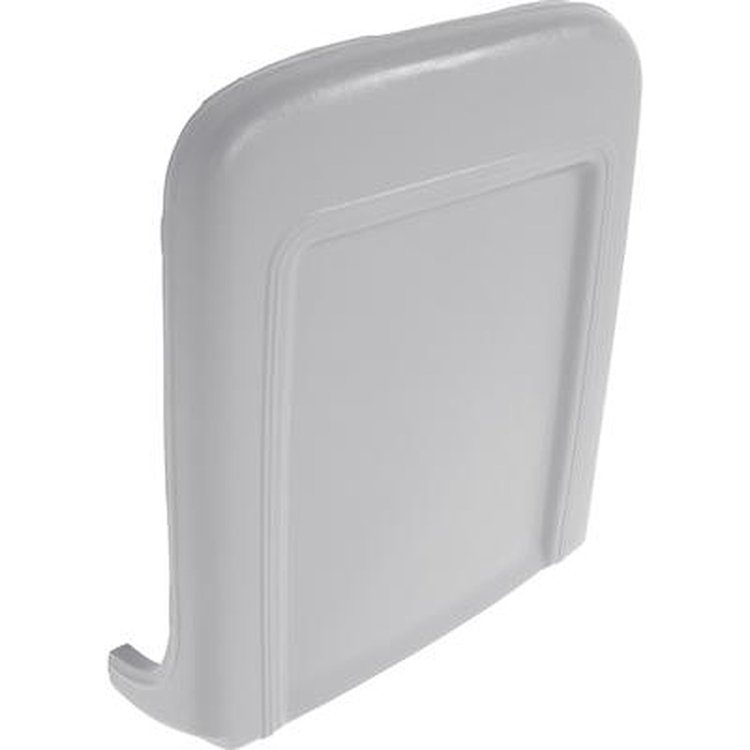 61618B 1967 Ford Mustang, Shelby, Deluxe Seat Back Panel, Gray Primer, LH Driver Side
