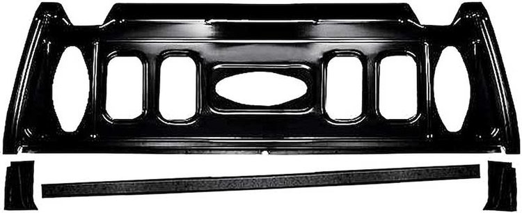 62118D Rear Seat to Trunk Divider Panel 1969-70 Mustang; Fastback; EDP Coated