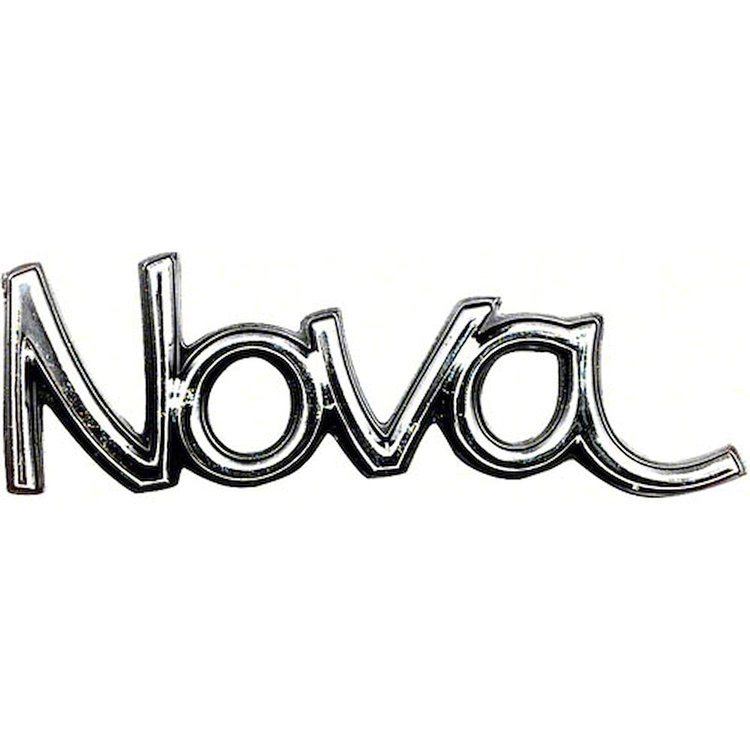 Front Fender Emblem 1973-1974 Nova