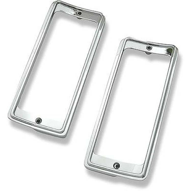 6261989 1972 Chevrolet Monte Carlo, Bezel, Chrome, Park & Turn Signal Lamp, Pair