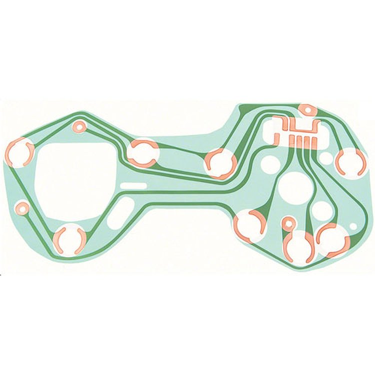 Instrument Cluster Printed Circuit 1968 Camaro