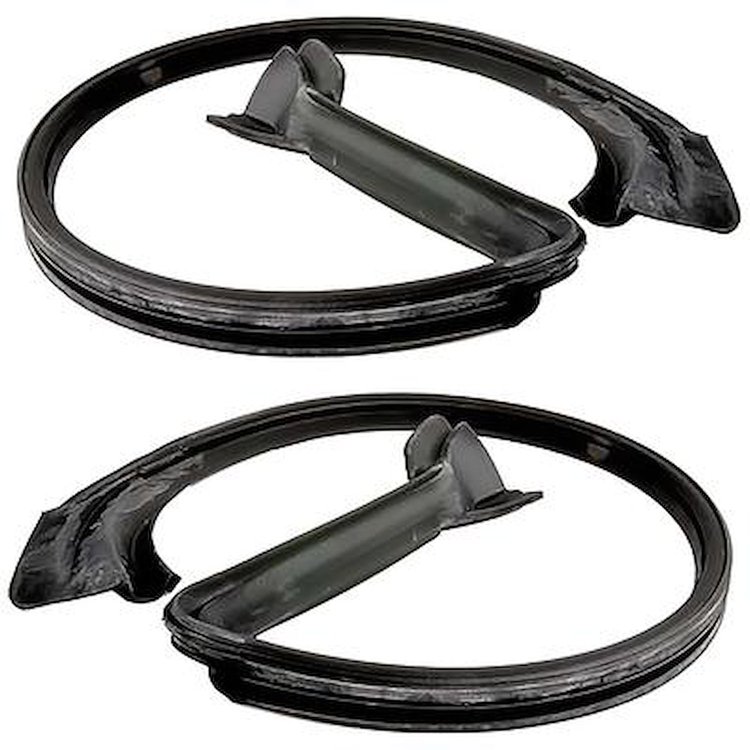 6320708A 2005-14 Mustang Coupe; Door Window Weatherstrip Rubber Seal Set; Upper; LH and RH; Pair