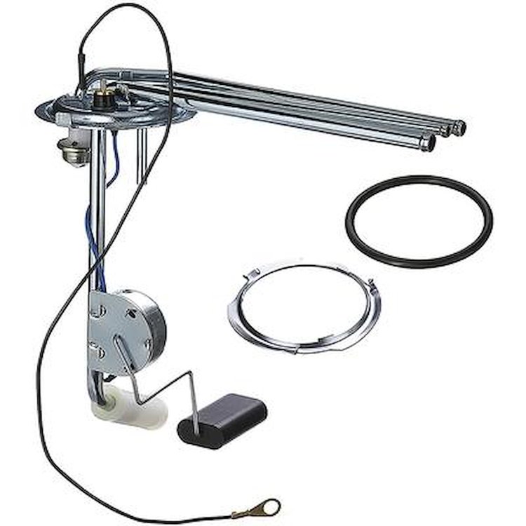 6429286 1973-77 GM A-Body, Fuel Tank Sending Unit, W/ AC, 3-Lines, Regal, Century, Chevelle, Laguna