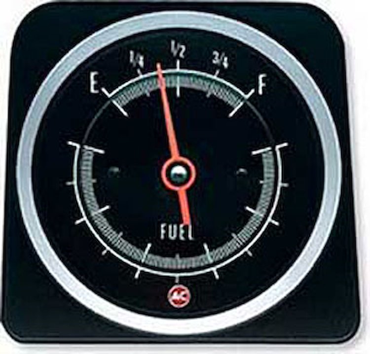 Dash Fuel Gauge 1969 Camaro