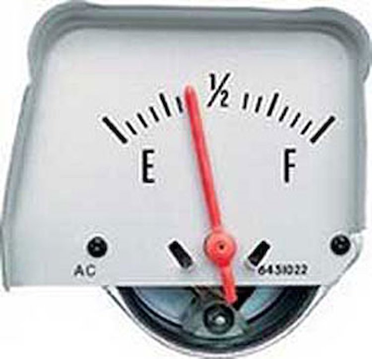 Console Fuel Gauge 1968-69 Camaro