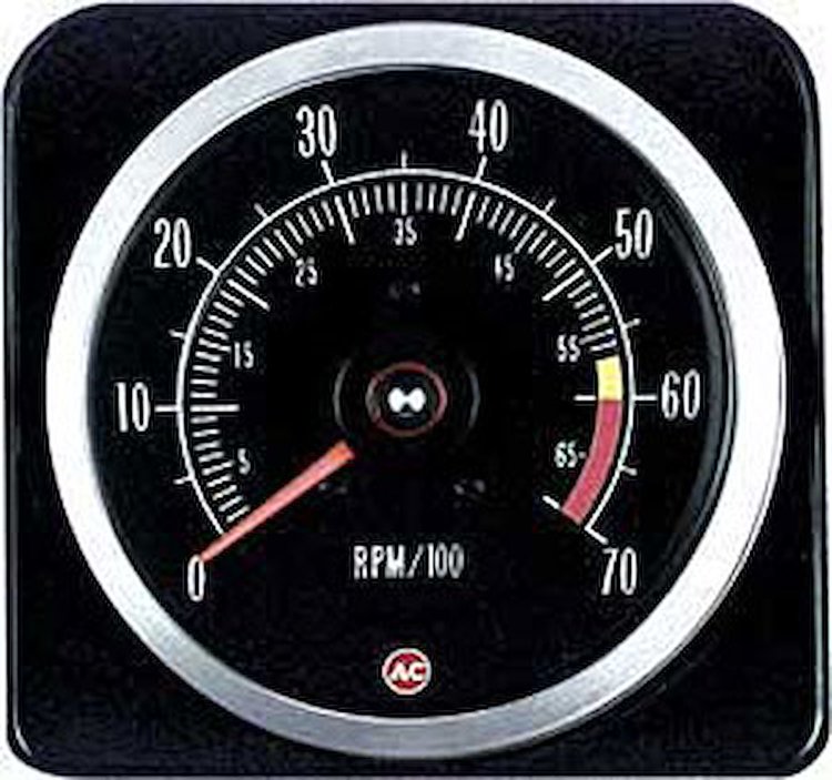 Tachometer 1969 Camaro 396/325HP