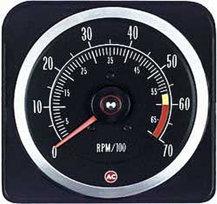 Tachometer 1969 Camaro 396/375HP