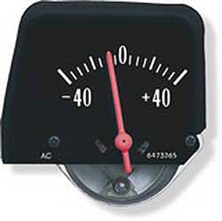 Console Battery Gauge 1968-74 Nova