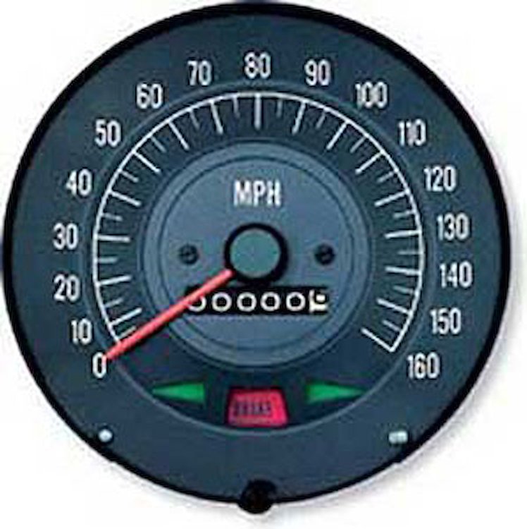Speedometer 1968 Firebird