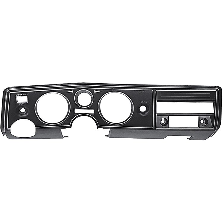 6483210 Dash Instrument Panel Bezel and Fascia for 1969 Chevy Chevelle, Malibu, El Camino