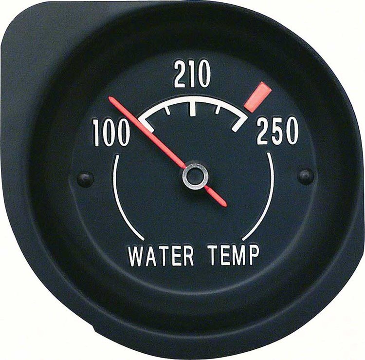 6490857W Dash Temperature Gauge 1972-1974 Chevy Corvette