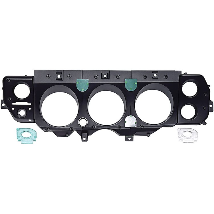 6497813 Dash Gauge Cluster Plastic Housing for 1970-1972 Chevelle, El Camino, Monte Carlo, 1971-1972 GMC Sprint