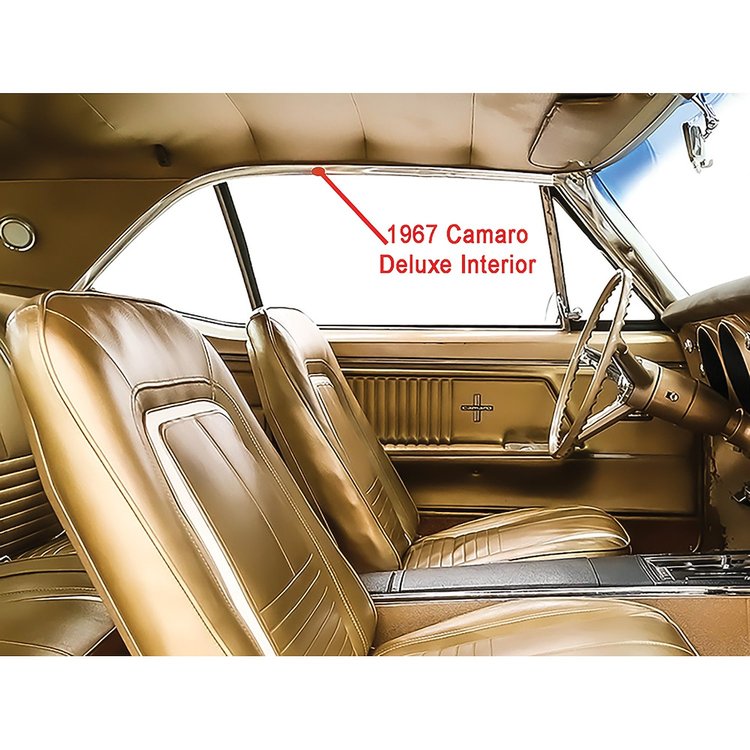 748560 Interior Headliner Side Moldings Kit for 1967 Camaro, 1968-69 Firebird