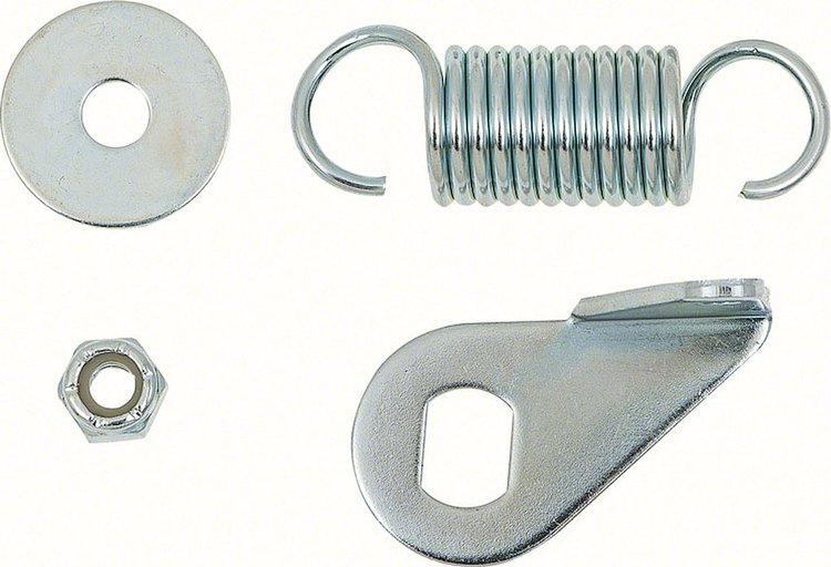 68 Rally Sport Headlamp Bell Crank Spring/Bracket - LH