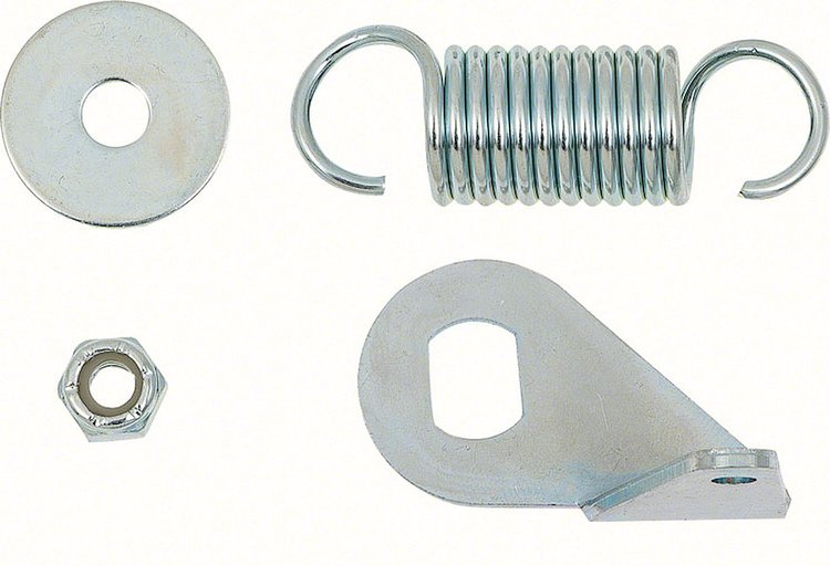 68 Rally Sport Headlamp Bell Crank Spring/Bracket - RH
